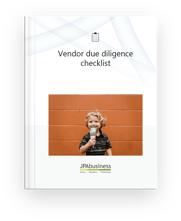 Vendor due diligence checklist cover