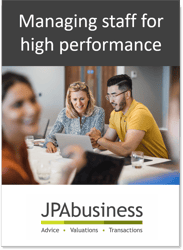 Managing staff for high performance ebook cover